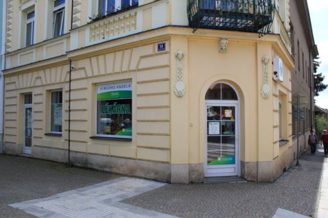 lékárna Jevíčko vnější pohled